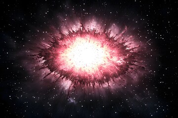 a stunning cosmic explosion nebula space background image showcasing a vibrant supernova burst amids