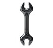 © Stocks by Razwan - A black wrench with a silver handle