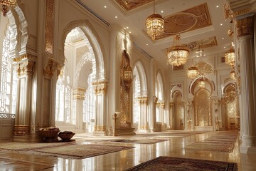 Poster - Eid al-Adha, Dhu al-Hijjah, the festival of sacrifice, and other major Islamic holidays are all celebrated with joy across the world. Generative Ai