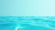 © Jiraporn - Serene Aqua Gentle Waves on a Calm Ocean Surface, a Tranquil and Peaceful Scene Ideal for Relaxation and Backgrounds