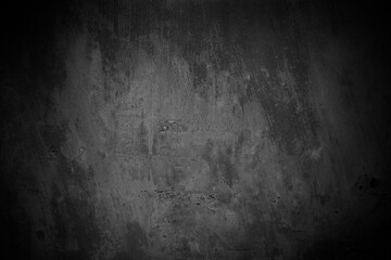 Aufkleber - Old wall texture smeared engine oil cement dark black gray  background abstract grey color design are light with white gradient background.