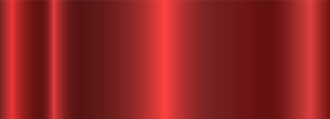 Aufkleber - Red metallic gradient with highlights. A pattern with a shiny metallic gradient. The texture of the smooth foil. Vector EPS 10.