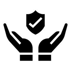 Poster - insurance  vector icon
