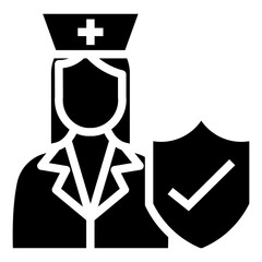 Poster - health insurance  vector icon