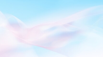 light abstract waves in white and soft blue tones with airy gradient background ideal for modern web