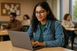 © Rawpixel.com - Student studying in classroom setting.