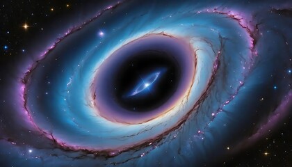 Wall Mural - Abstract Black Hole Spiral Field
An ultra-realistic abstract background of a black hole’s swirling accretion disk, with gravitational lensing and glowing matter spiraling toward an event horizon 