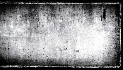 Leinwandbilder -  grunge black and white distressed texture background for vintage design, print media, website backdrops, poster art, and branding visuals