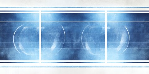 Poster - Abstract Blue Grid Background Image with Subtle Circular Marks Ideal for Website Banners Presentations and Digital Designs