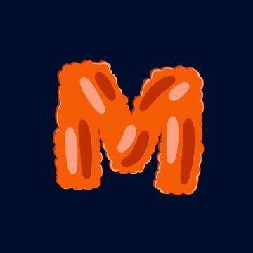 Foil balloons letter m, letter m, shiny foil balloon fonts , foil balloons fonts a to z .