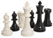 © Mr.PNG - Chess pieces isolated on a transparent background.