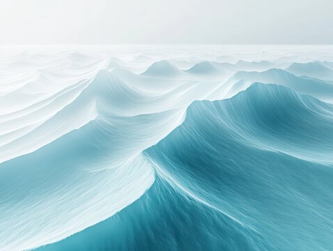 Fragment mist of waves ripple, tones background