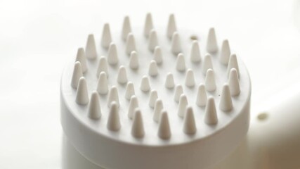 Poster - vibro massage with needle white nozzle