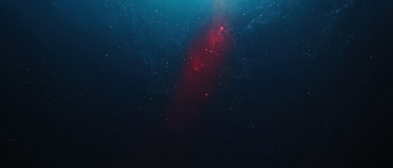 Wall Mural - celestial vista of a distant nebula glowing with radiant energy in the dark expanse of the cosmos as