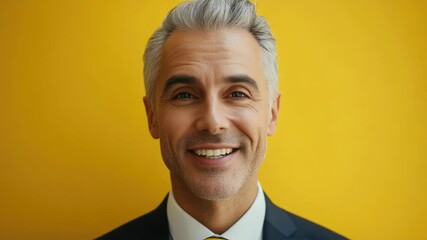 Poster - Close-up of a man dressed formally, suitable for business or formal events