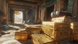 © Reynand - Chambers of Gold Treasures: Ancient Egyptian Wealth and Architectural Grandeur