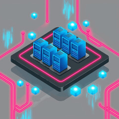 Poster - Futuristic Network Infrastructure and Data Management.