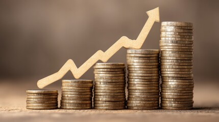 Poster - Unique budget forecasting icon concept to predict fiscal trends and support informed financial decision making
