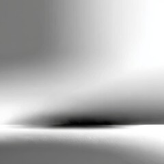 Poster - Minimalist Abstract Grey Gradient Background with Shadow and Light Play for Modern Design