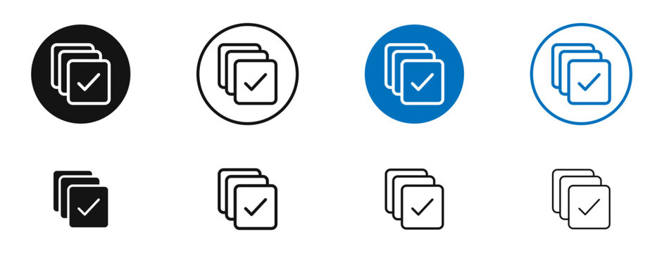 Select all icon. Vector outline illustration. vector logo template