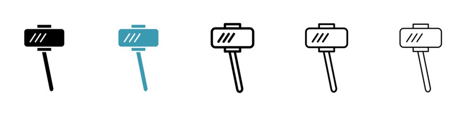 Poster - Selfie stick icon. Design for web and mobile app. Vector illustration