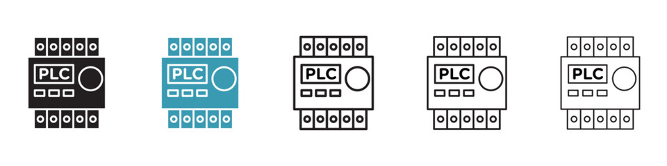 Poster - PLC icon. Design for web and mobile app. Vector illustration