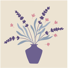 floral elements vector illustration
