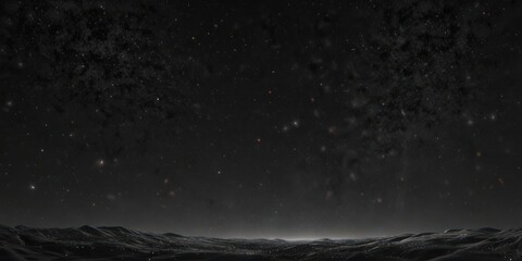 Wall Mural - vast, inky black canvas overflowing with countless glittering stars , stars, nocturnal, glitter