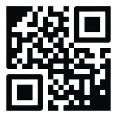 square black and white matrix style code creates a scannable qr code easily