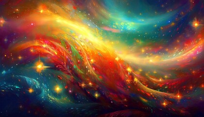 abstract fractal background
