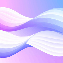 Poster - Abstract fluid wave background with pastel colors blending seamlessly creating a modern design and stylish wallpaper for creative projects