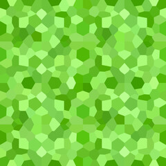 Poster - Abstract green geometric pattern background with hexagon shapes creating a mosaic effect for nature themed designs and backgrounds