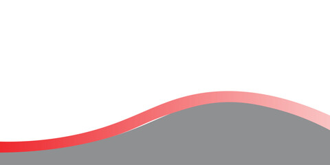 Aufkleber - wave background with gray red color