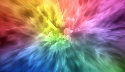 Poster - Dark Abstract Background with Blurred Light Motion