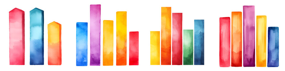 Poster - Vibrant abstract color gradient composition