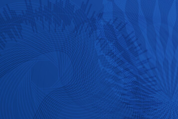 Poster - Minimal Blue Abstract Background with Subtle Line Structures — Ideal for Corporate Visual Identity or Elegant Digital Prints