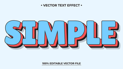 Poster - Editable text effect retro old school text in groovy style theme