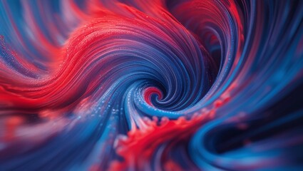 Poster - Amazing Red And Blue Blur Gradient With Noise Grain Textured, Good For Flyer, Poster