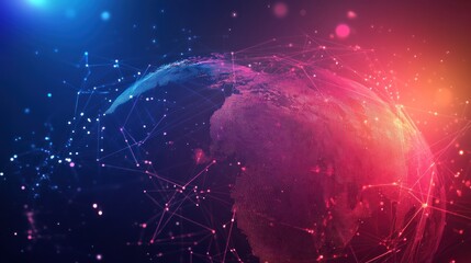 Poster - Global network connecting the Earth