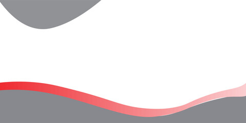 Aufkleber - wave background with gray red color