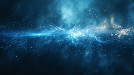 Poster - White blue , abstract background shine bright light and glow template empty space , grainy noise grungy texture color gradient rough.