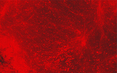 Poster - Abstract Watercolor red grunge background painting with Beautiful stylist modern texture. Distressed grunge textures, and scattered speckled elements with sense of chaos. Moody and atmospheric effect