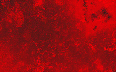 Fototapete - Abstract Watercolor red grunge background painting with Beautiful stylist modern texture. Distressed grunge textures, and scattered speckled elements with sense of chaos. Moody and atmospheric effect