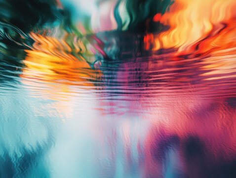 ripple fragment haze blur glitch background