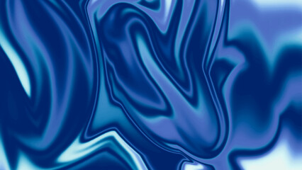 Canvas Print - gentle, continuous fluid motion. elegant, flowing, and curvy shapes.
