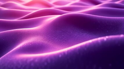 Poster - Glimmering Purple Dunes A Mesmerizing Dance of Light and Texture