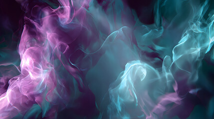 Poster - A Swirling Symphony of Colors Delicate Smoke Texture Background Creating an Ethereal Visual Experience that Evokes Feelings of Wonder and Peace