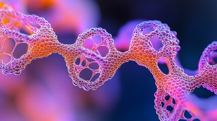 Aufkleber - Close-up view of intricate bubble formations in vibrant colors, showcasing unique textures and patterns