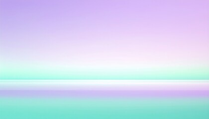 Poster - Serene color gradient display digital art abstract visual modern aesthetic wide view tranquility concept