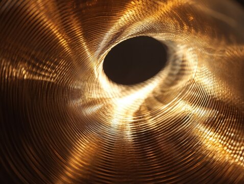 Light glow of swirls prism, thread background
